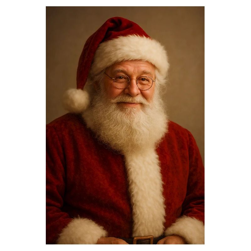 Weihnachtsmann-Klassiker in rotem Fell