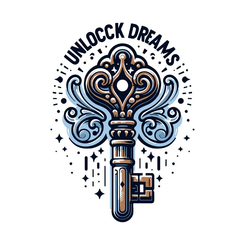 Unlock Dreams - Key Illustration