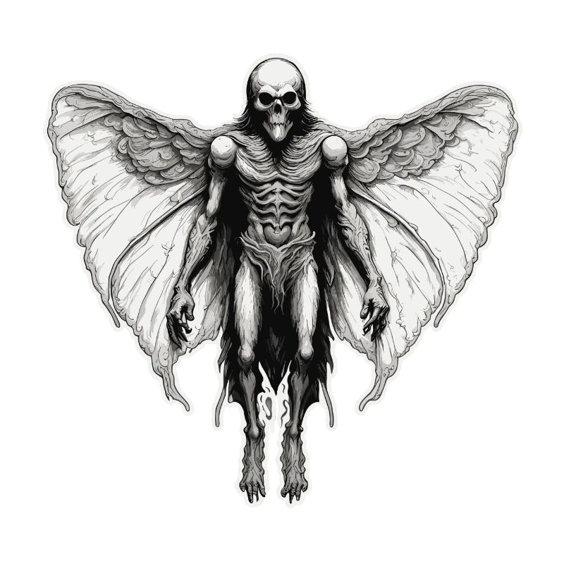 Mothman / Moth / Insect / Mythical Creature / Flutterer