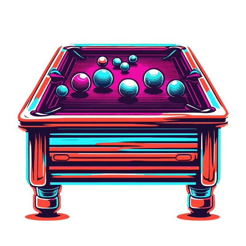 Billard / Boule de billard / 8 boules / billard / Kö