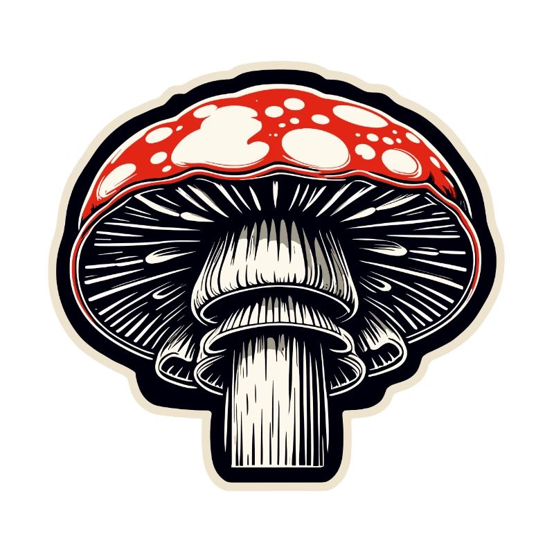 Champignon / Champignon / Prairie / Forêt / Goa / Psy