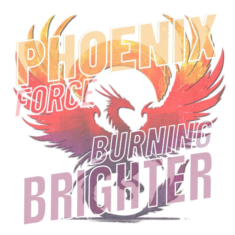 Force du phénix briller plus fort