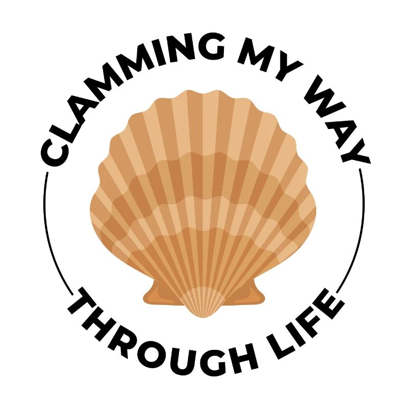 Clam Shell Seashells Collector Beachcomber Beach