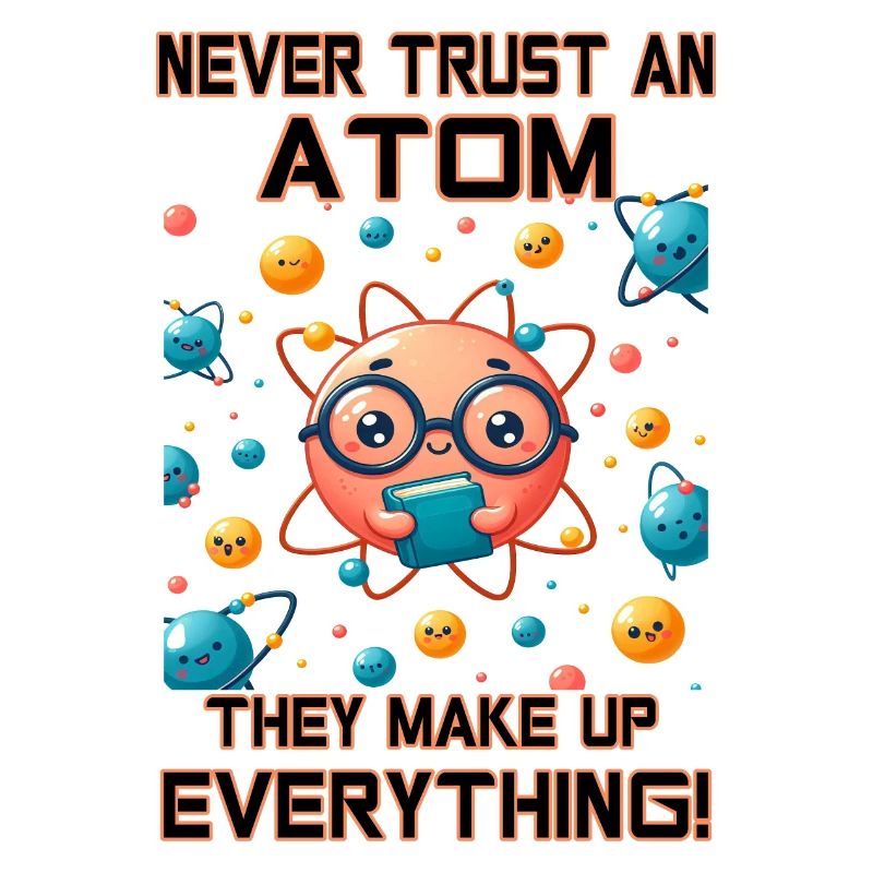 Never trust an Atom - they make up everything!