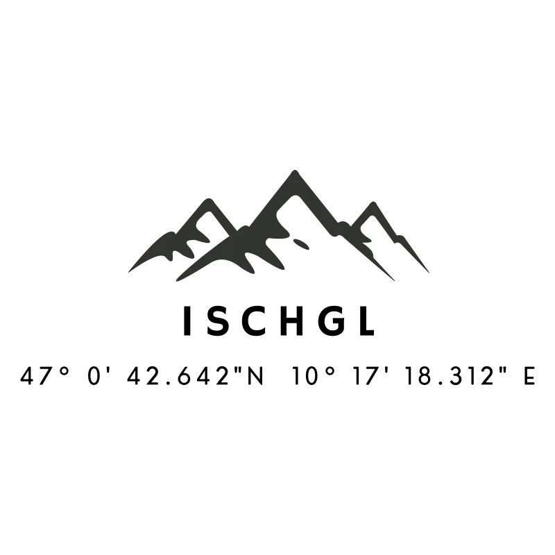Minimalistisches Ischgl-Logo