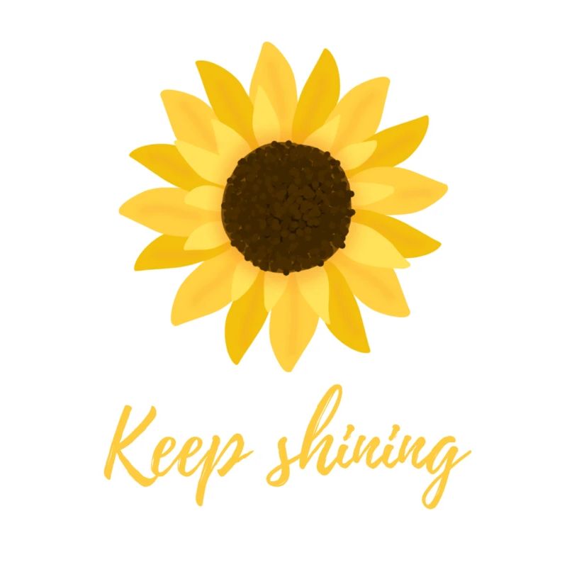 Keep shining - Sunflower