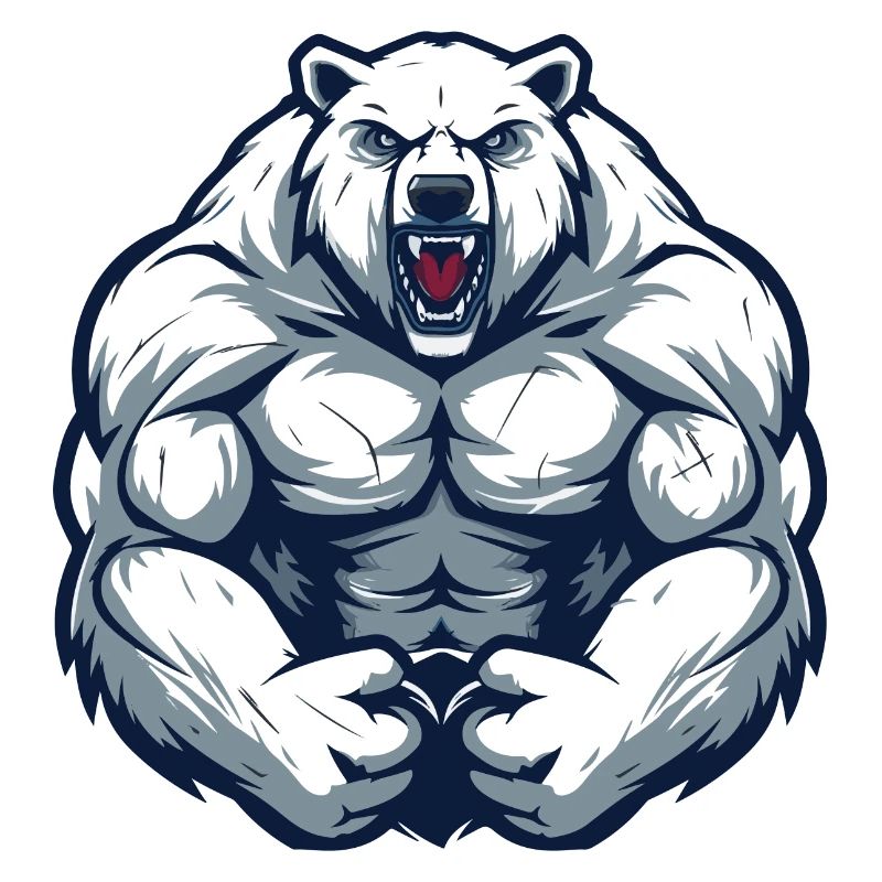 Polar Bear Comic Workout