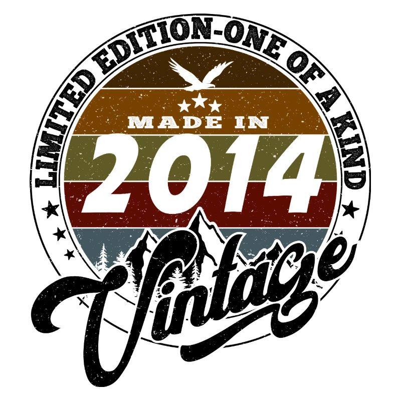 Elegant Vintage: 2014 Retro Geschenk 2014 2025