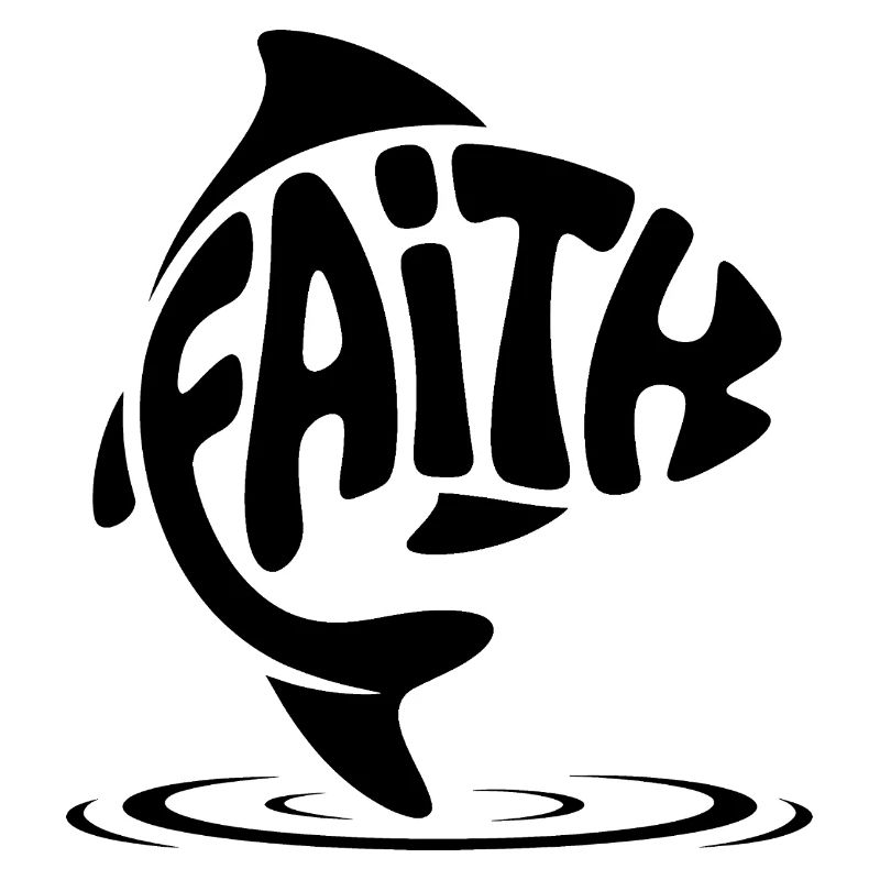 God Fish - Christian Logo