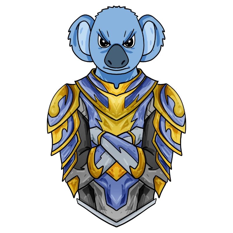 Knight Koala Crusader
