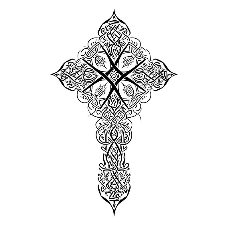 Croix de mandala