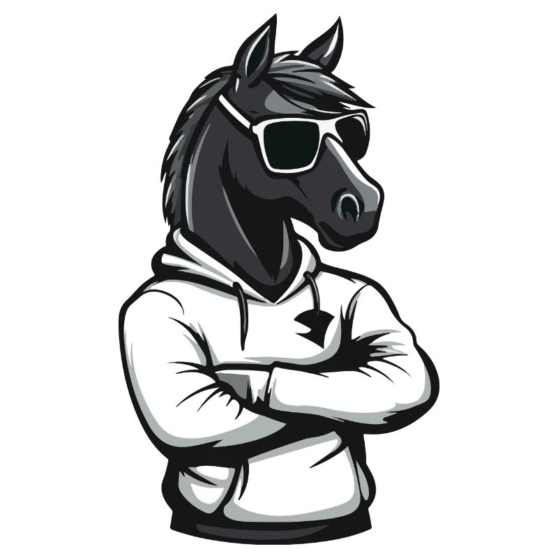 Bande dessinée de cheval