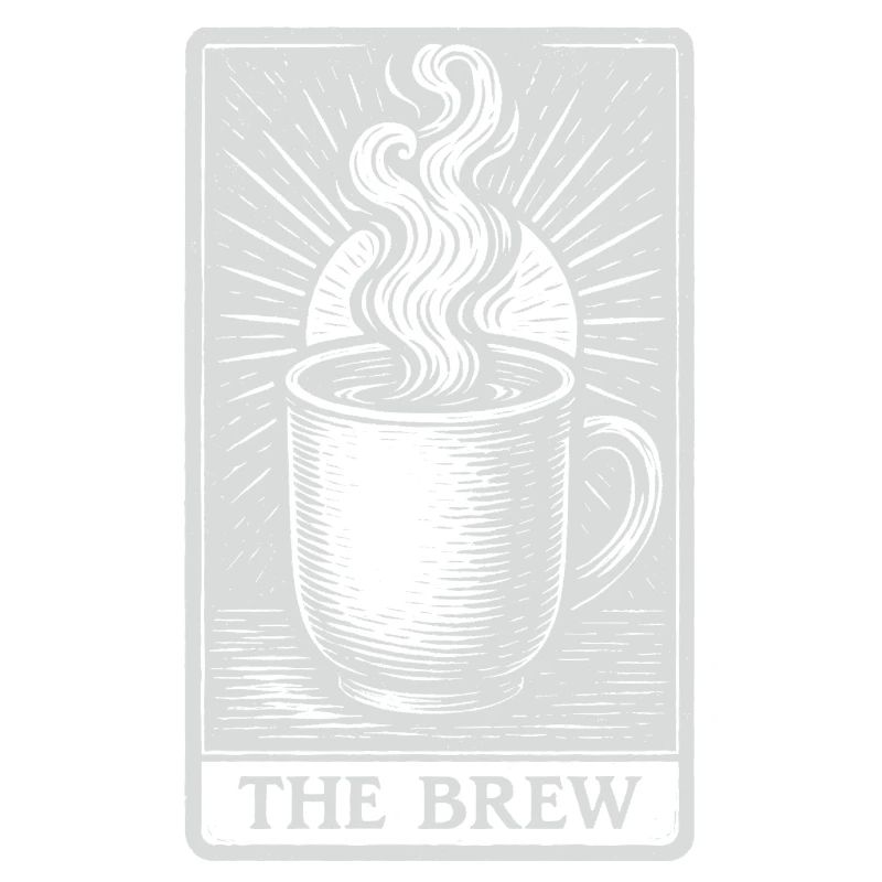 La carte de tarot Brew – Art de la divination du café