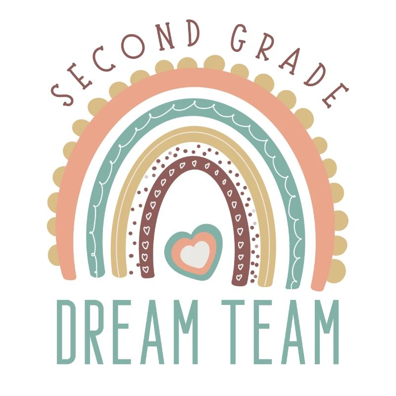 Second Grade Dream Team Retro Back To School