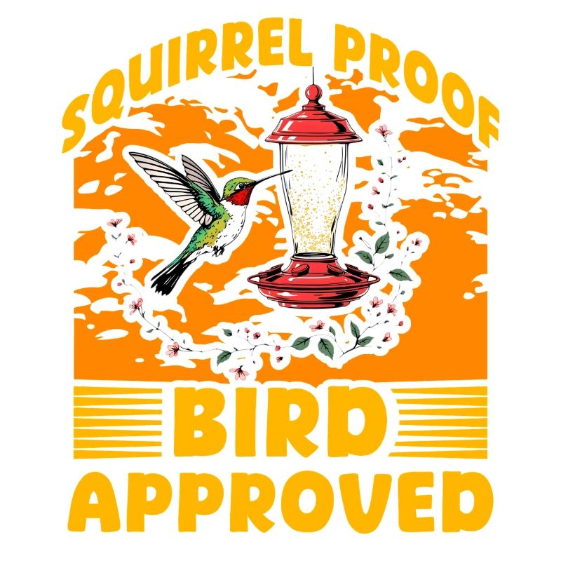 Résistant aux écureuils Approuvé par les oiseaux