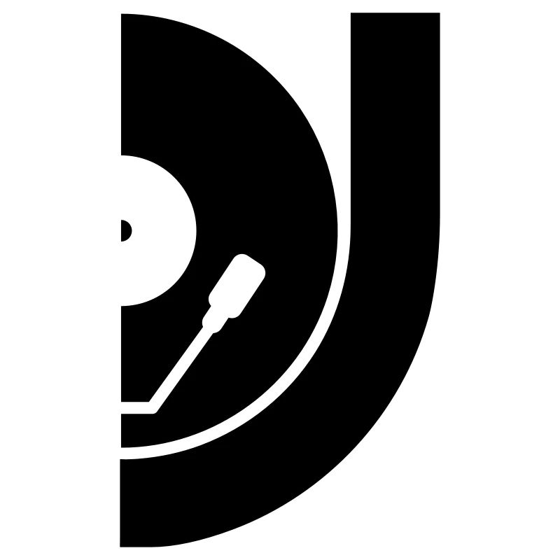 DJ Record Vinyl Plate