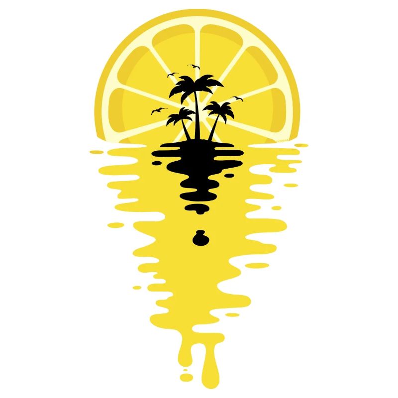 Sunset Lemon juice - Coucher de soleil citron