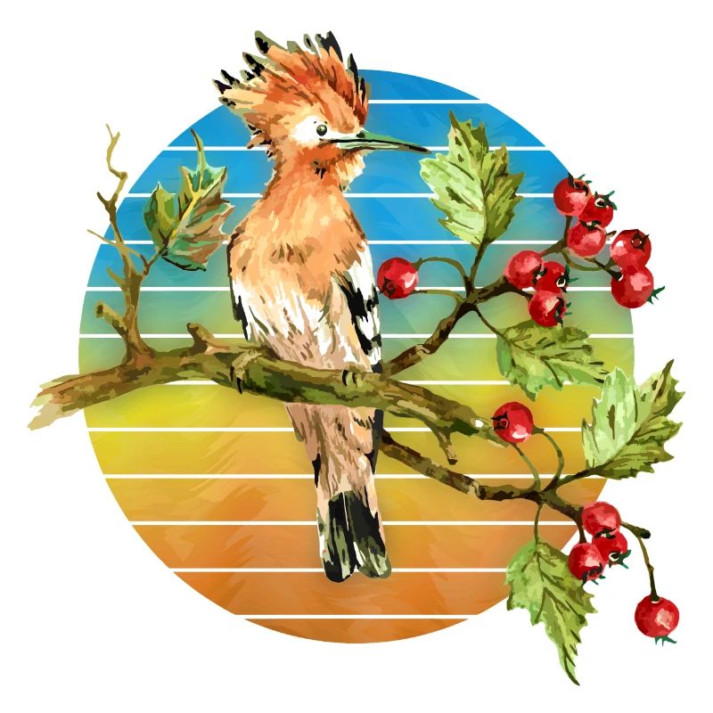 Bunter Vogel