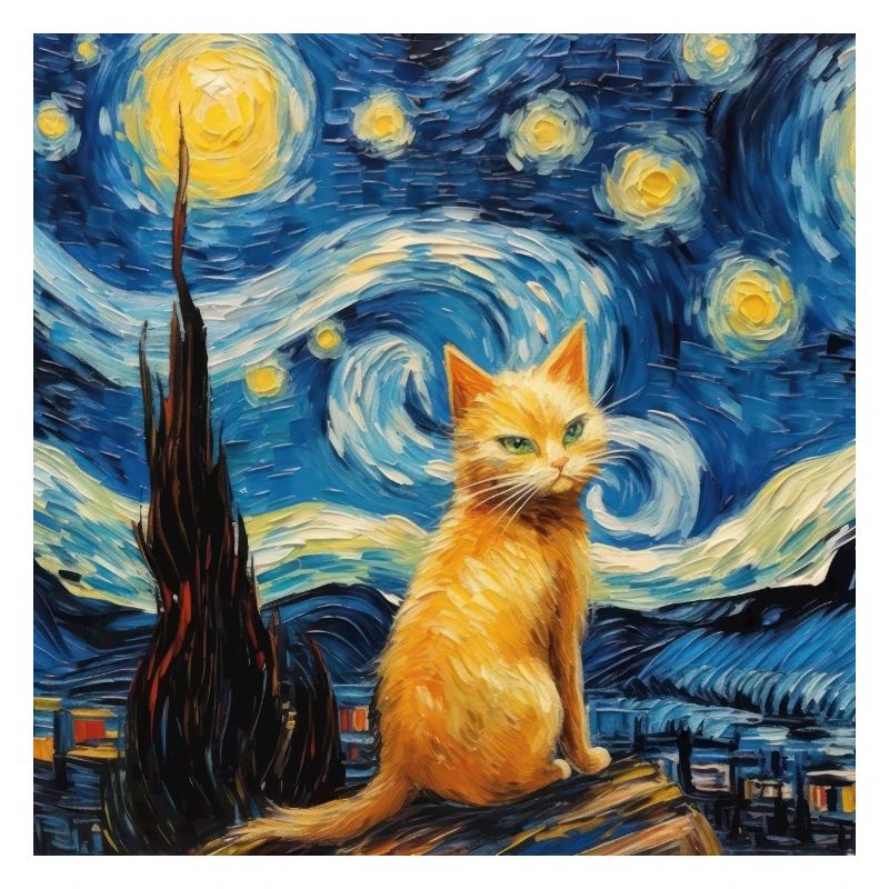 Chat, Motif De Chat