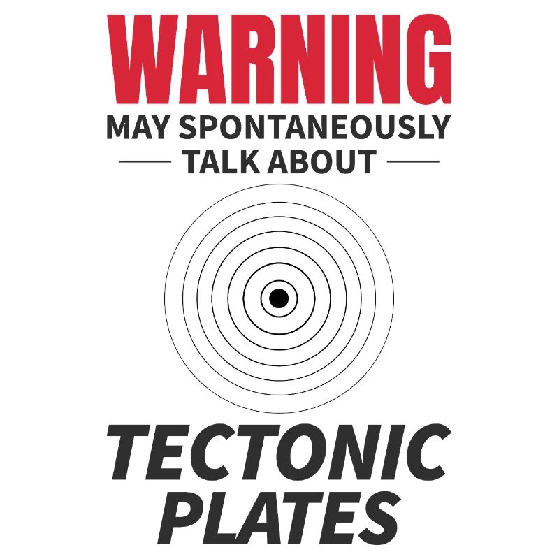 Tectonic Plates Geology Earth Science Warning