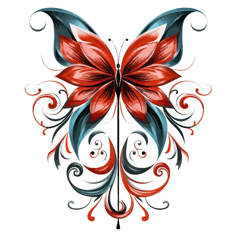 Ornament-Schmetterling