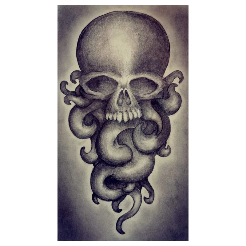 skull logo