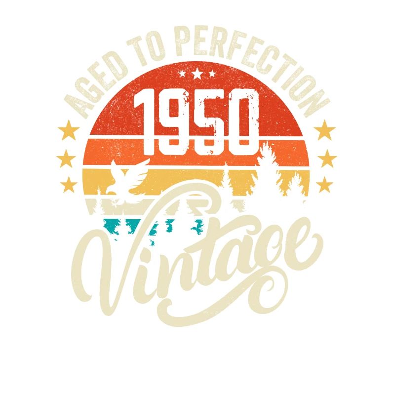 1950 Vintage - Geburtstagsgeschenk 1950 Retro 1950