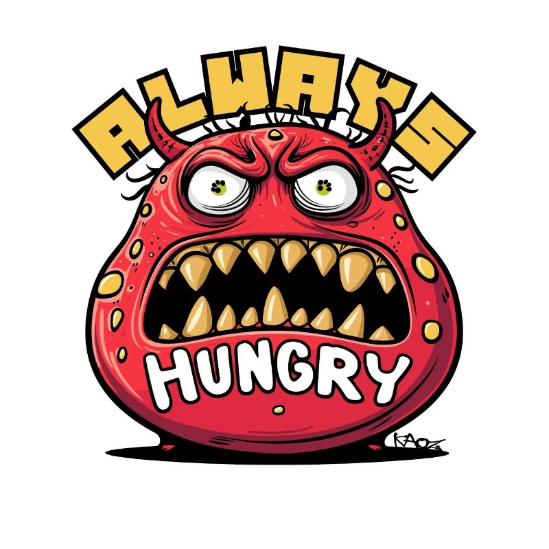 Das immer hungrige Monster