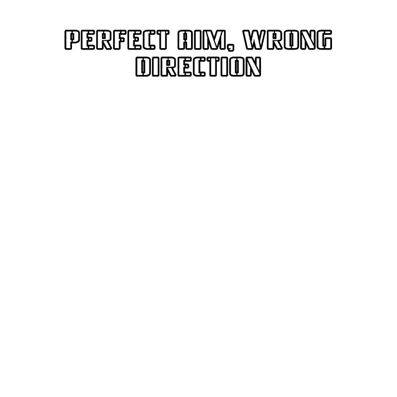 Bowling - Perfect aim, wrong direction