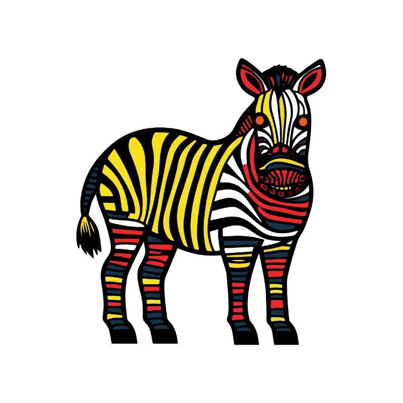 Zebra Halloween Tier