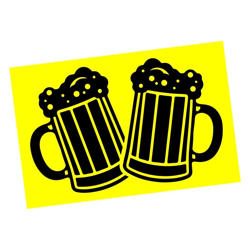 Drinking beer symbol