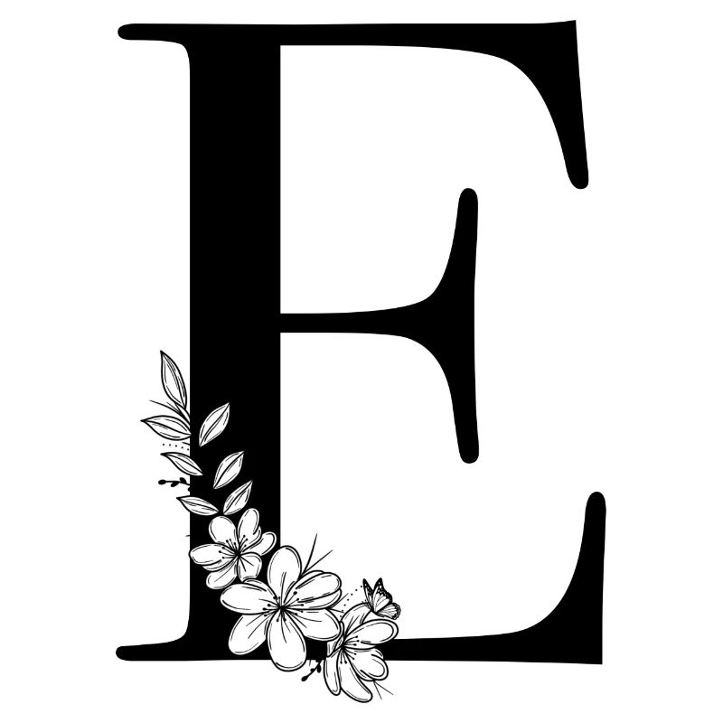 Letter E