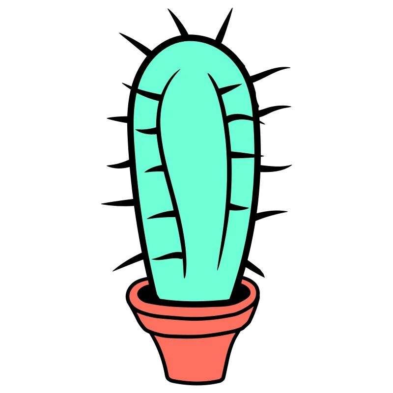 Petit Cactus Épines Désert Cactus Pot de Fleur