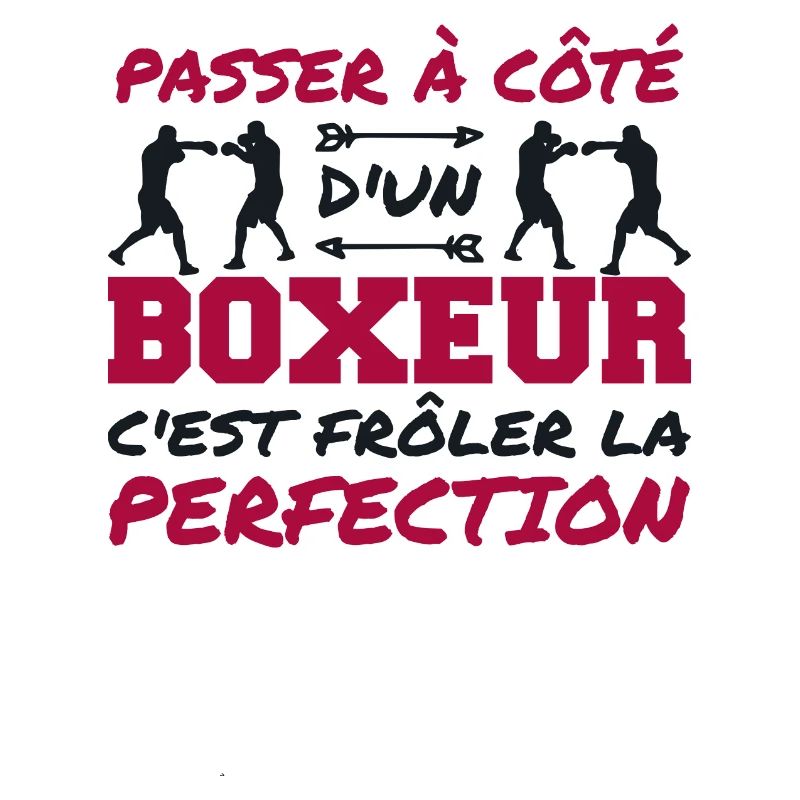 Perfektion Boxer Humor Boxer Mann