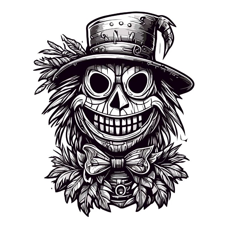 Vogelscheuche / Erntehelfer / Maisfeld / Feld