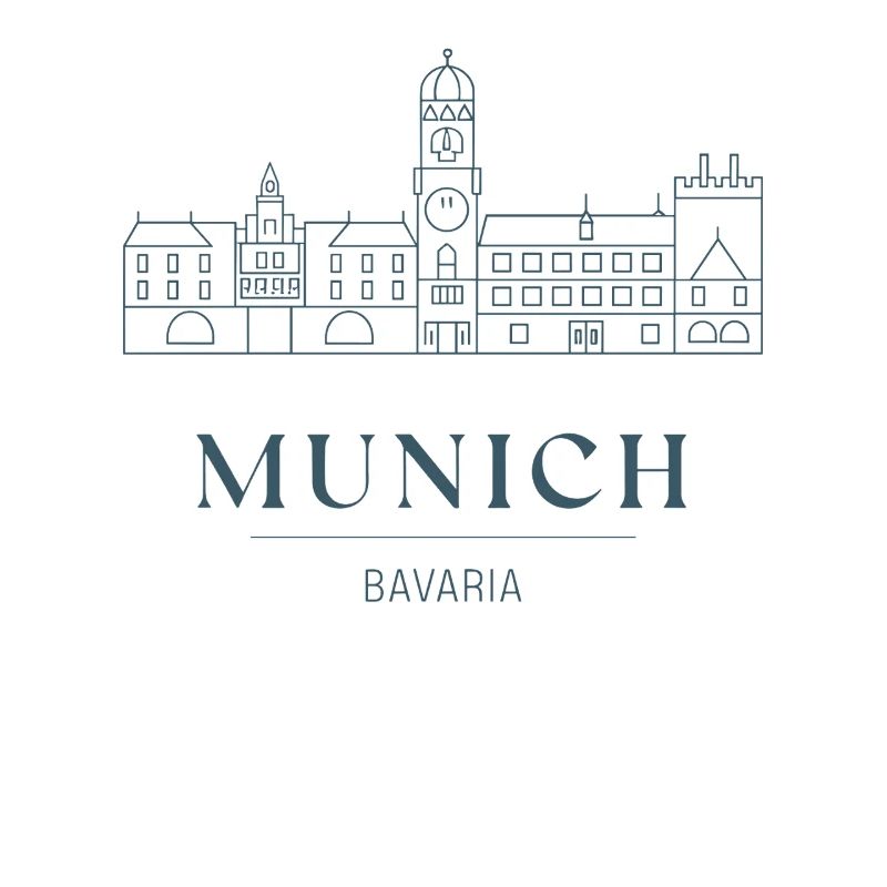 Munich Bavaria Skyline - Munich Germany Bavaria