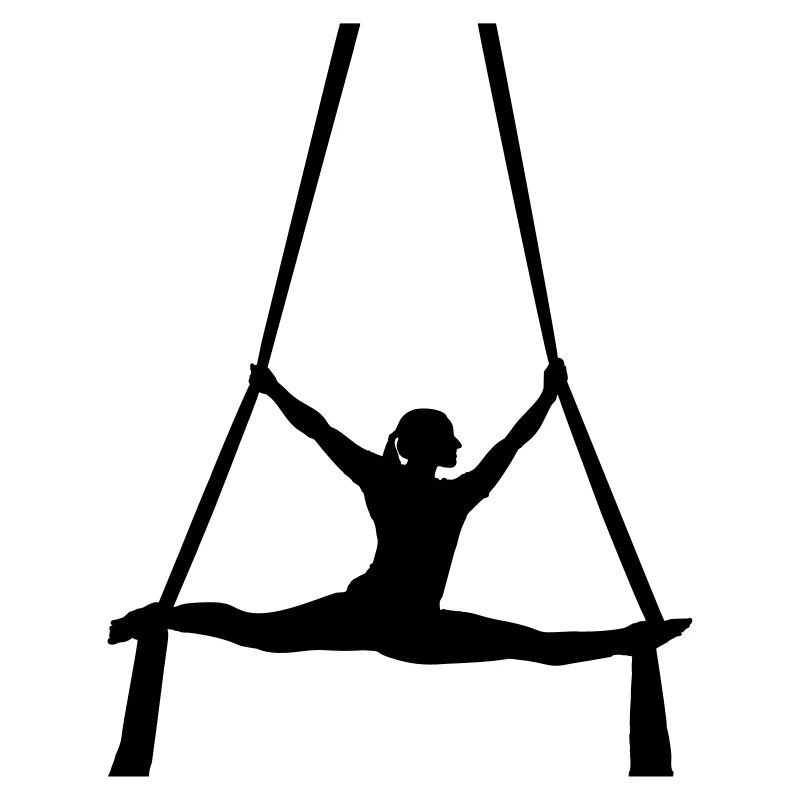 silhouette acrobate