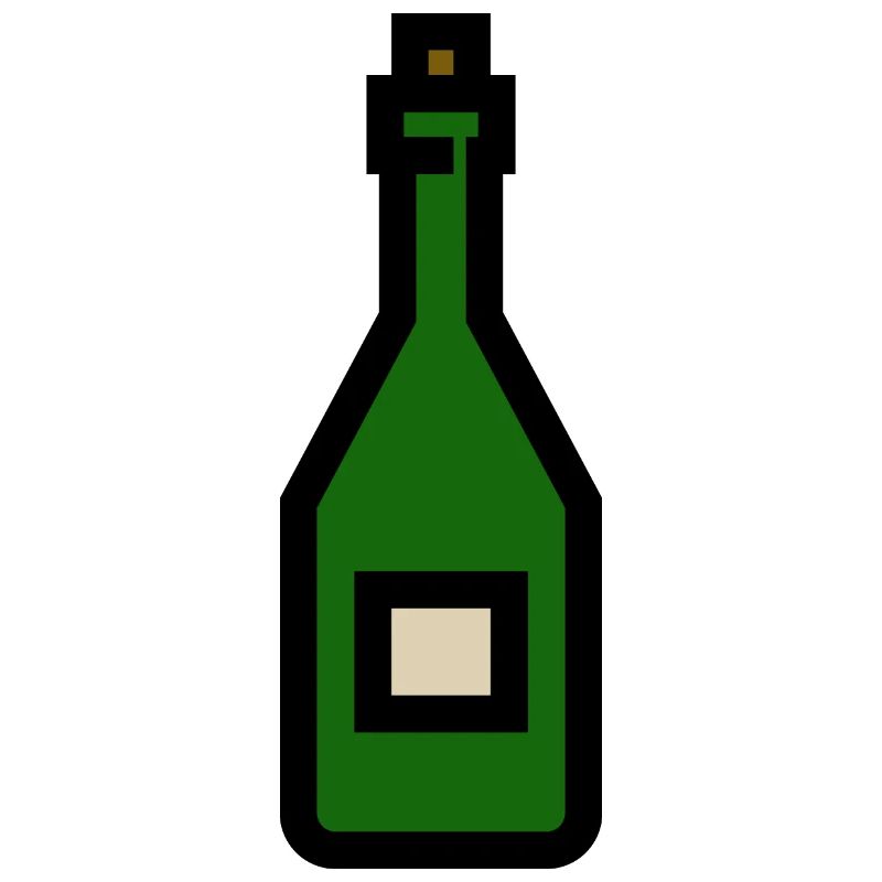 Bouteille de vin, bouteille de