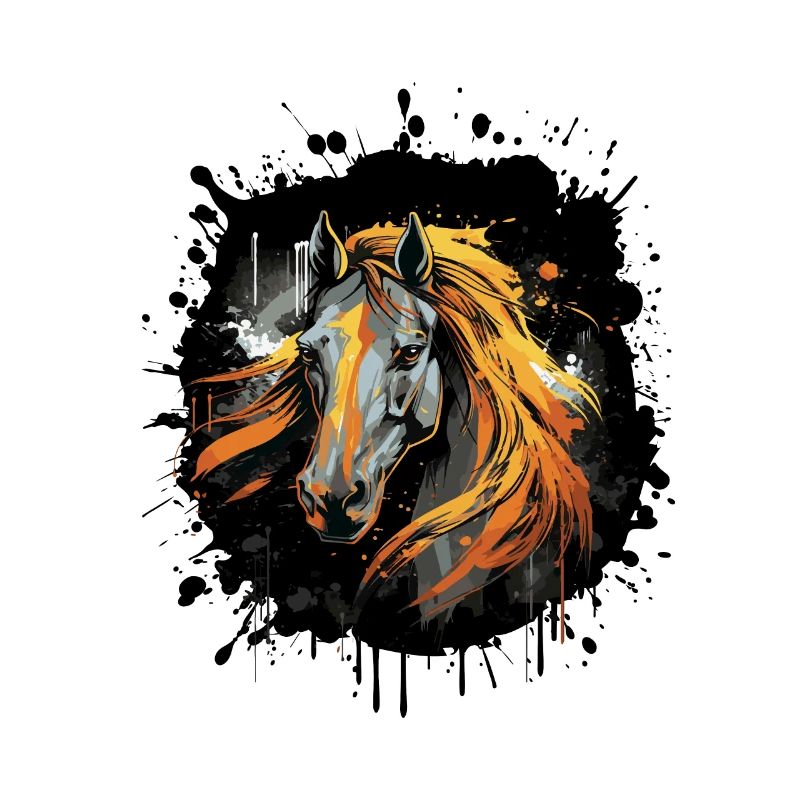 Portrait de cheval