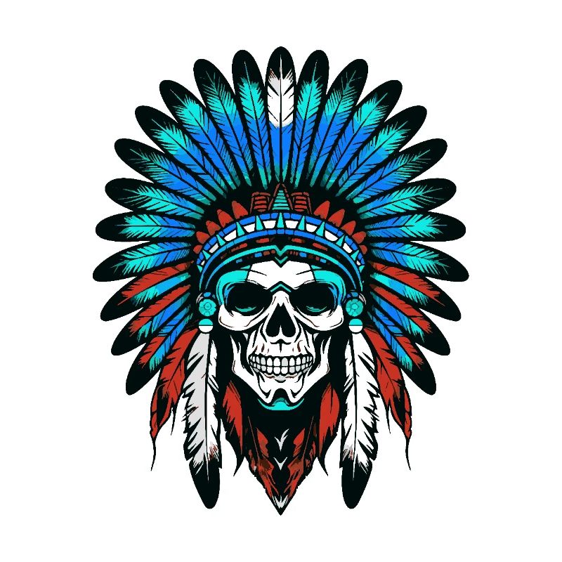 Crâne de chef indien Apache