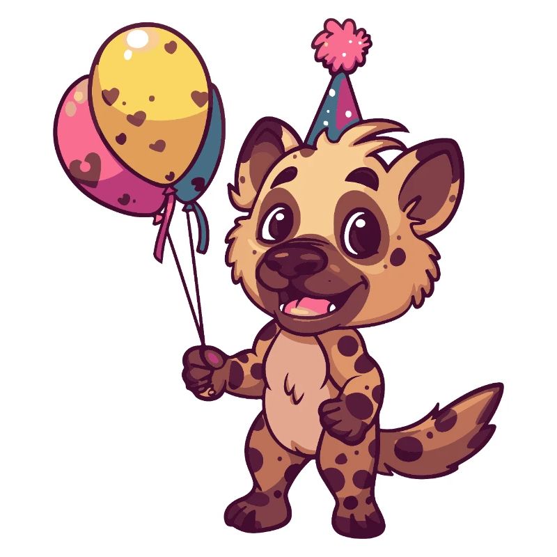 Hyène Anniversaire Bébé
