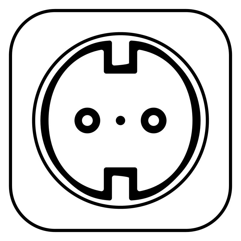 Electrical Socket Symbol Electrician