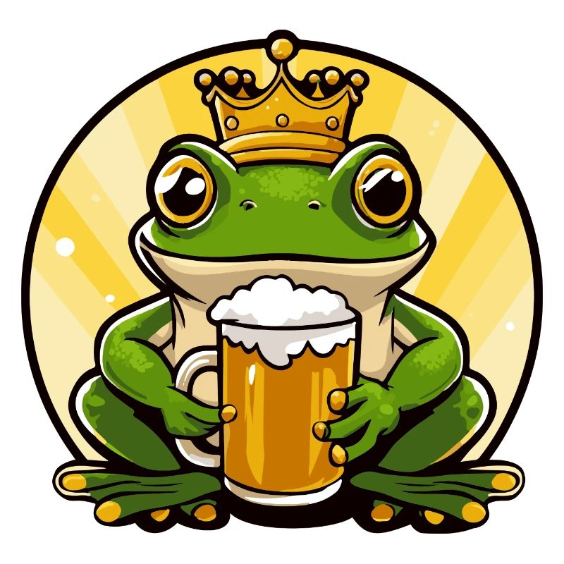 Frosch Bier Comic