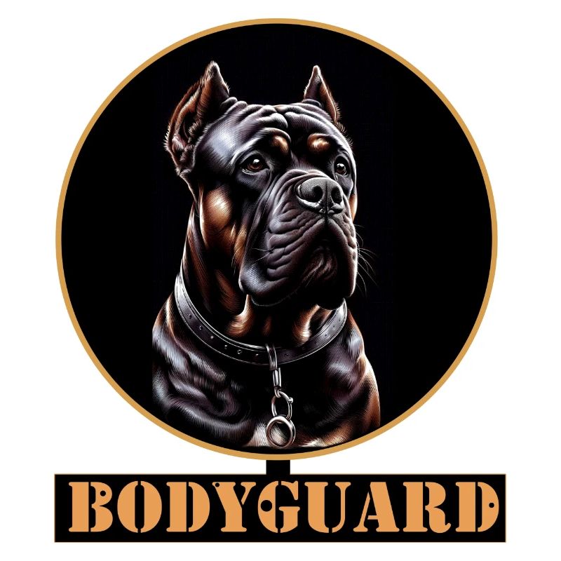 Garde du corps Cane Corso Portrait