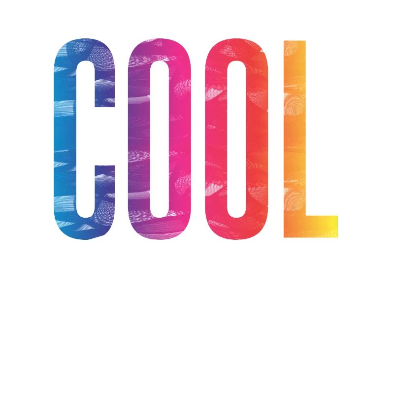 COOL Gradient Wood Text