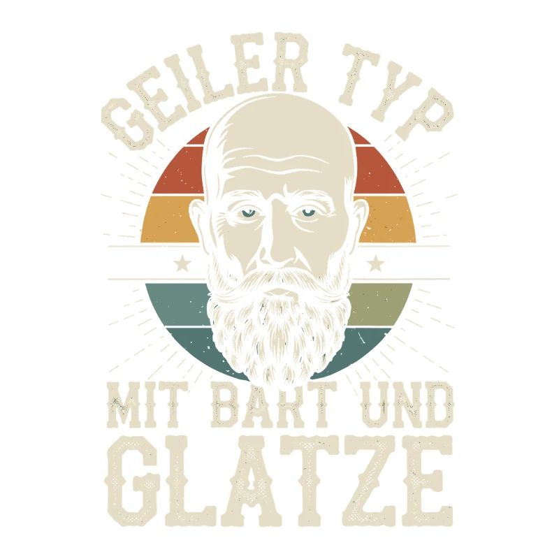 guy with beard & bald head beard wearer
