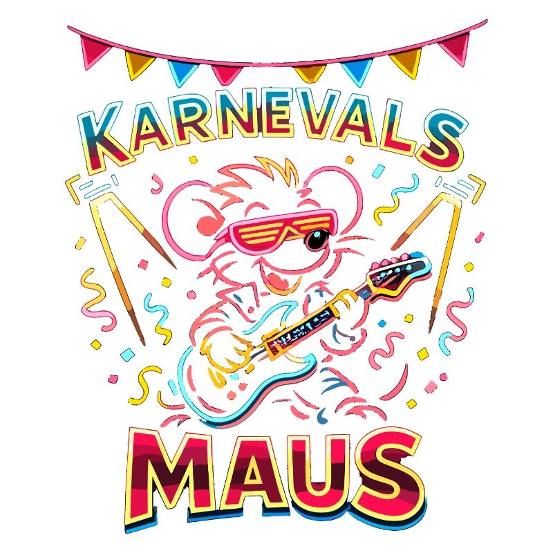 Carnival Mouse Rock Outfit for Cologne Alaaf