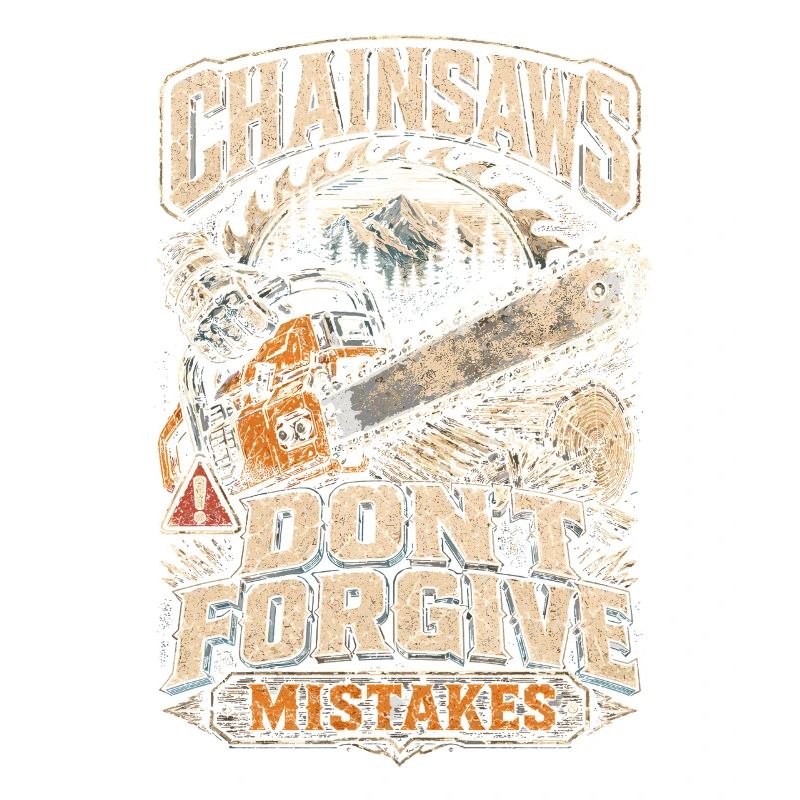 Lumberjack Chainsaws Don't Forgive