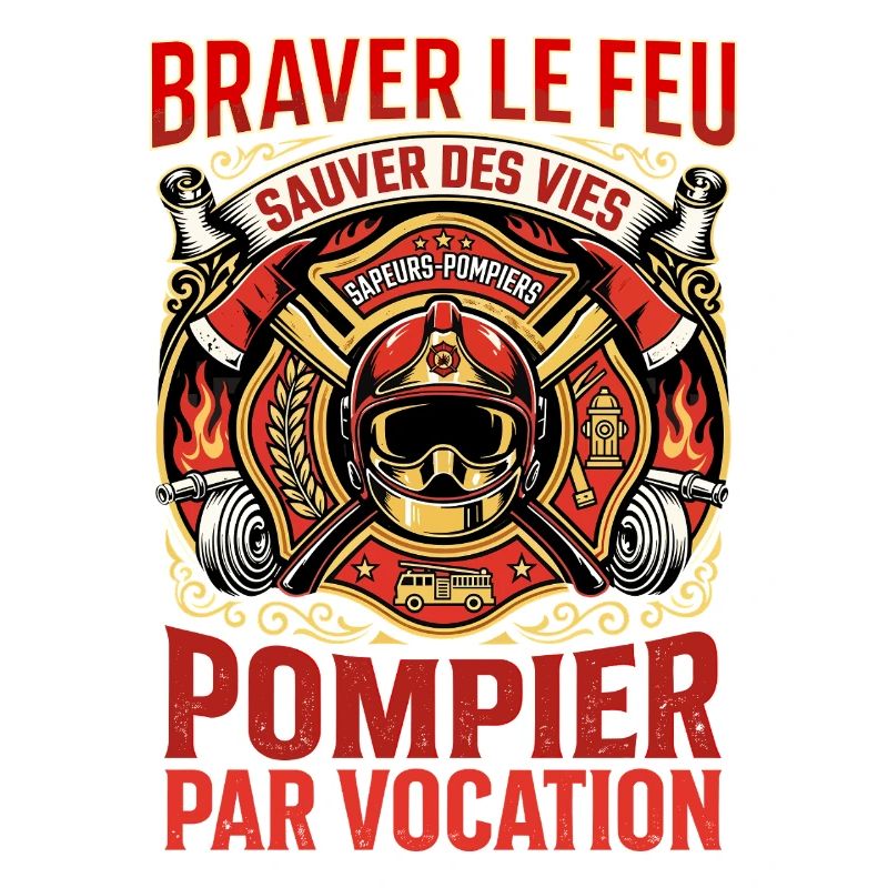 Pompier sapeur pompier feu héros vocation