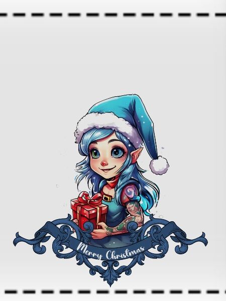 Fröhlicher Elf